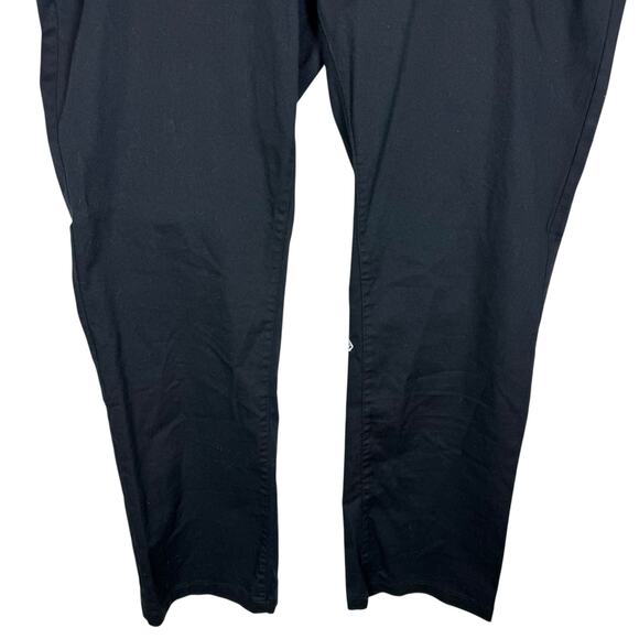 Volcom Chino Pants Men's 40 Black Stretch High-Rise Flat Front Classic - Picture 4 of 15